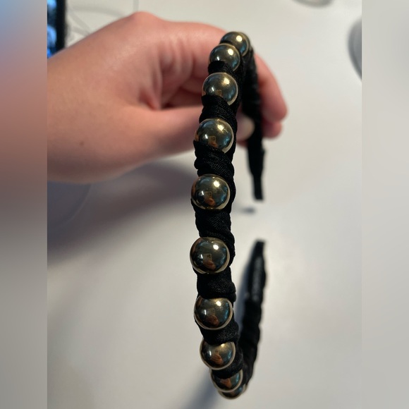 Black and Gold Headband - Picture 4 of 4